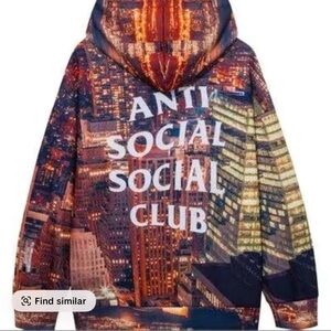 Anti Social Social Club Urban Skyline Sweater - Multicolor